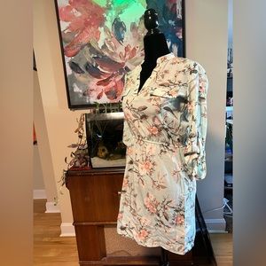 Mint Green Floral Dress